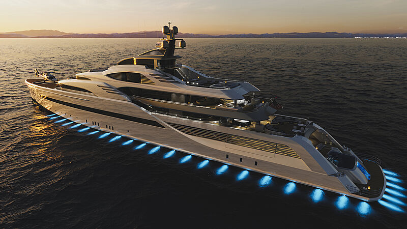 CD100 yacht concept from Cantu Design