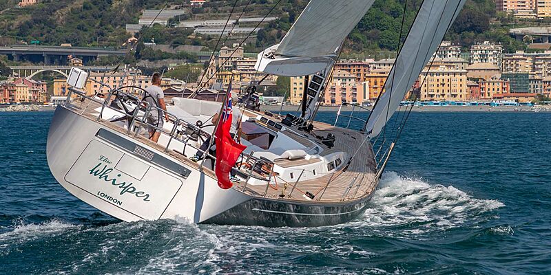 Elise Whisper yacht sailing
