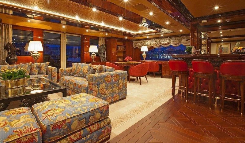 Ulysses upper deck saloon and bar