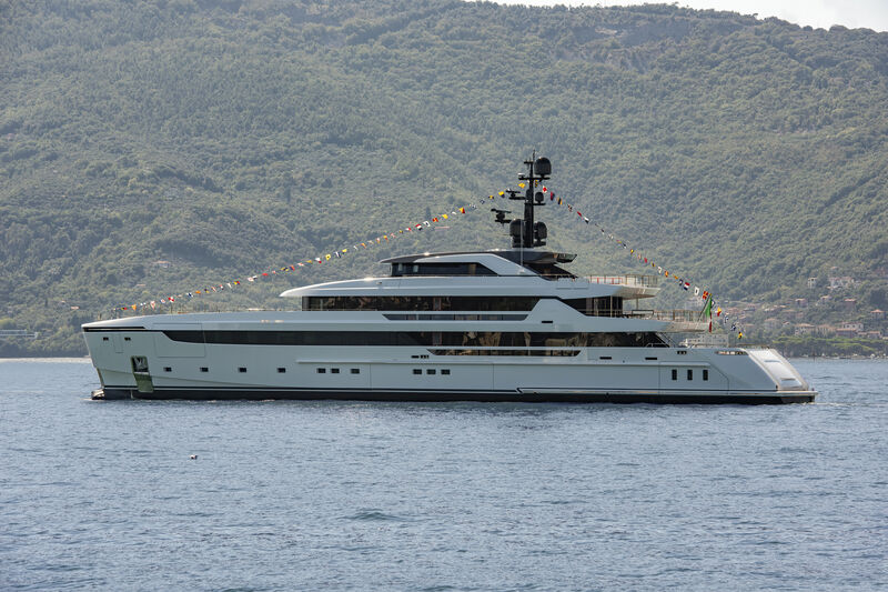 Alchemist yacht launch