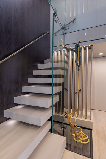 Emocean yacht staircase