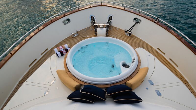 Magical Days yacht jacuzzi