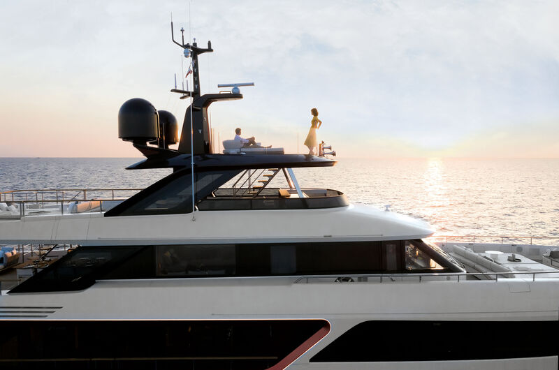 Photo: Koju yacht upper deck | SuperYacht Times