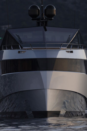 WHY200/01 yacht bow