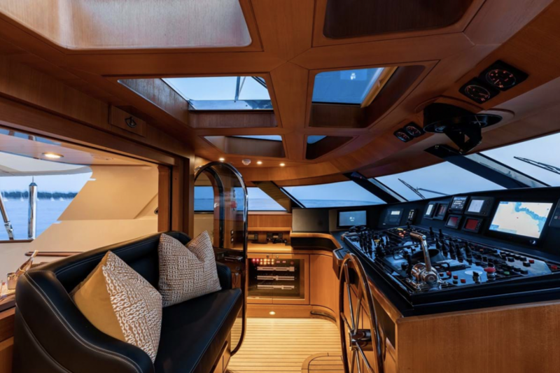 Perini Navi sailing yacht Norfolk Star for sale SYT