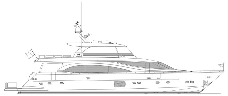 HORIZON E88/921 yacht Horizon