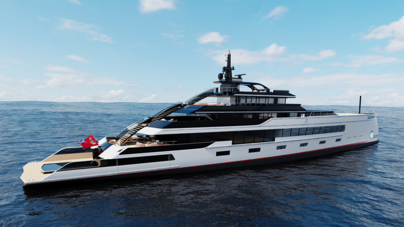 superyacht concept Omega 93 