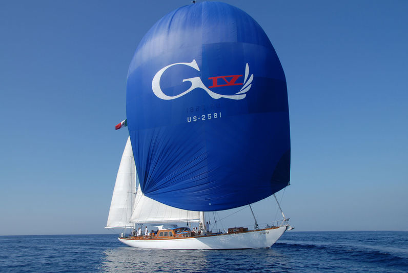 Gitana IV by Sangermani under sail
