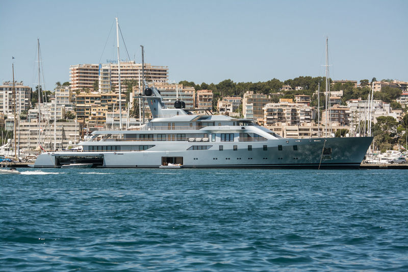 Pacific moored in Palma de Mallorca