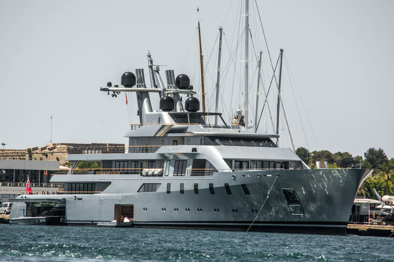Pacific moored in Palma de Mallorca