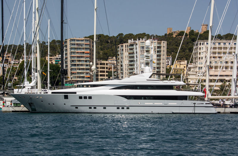 Rahil moored in Palma de Mallorca