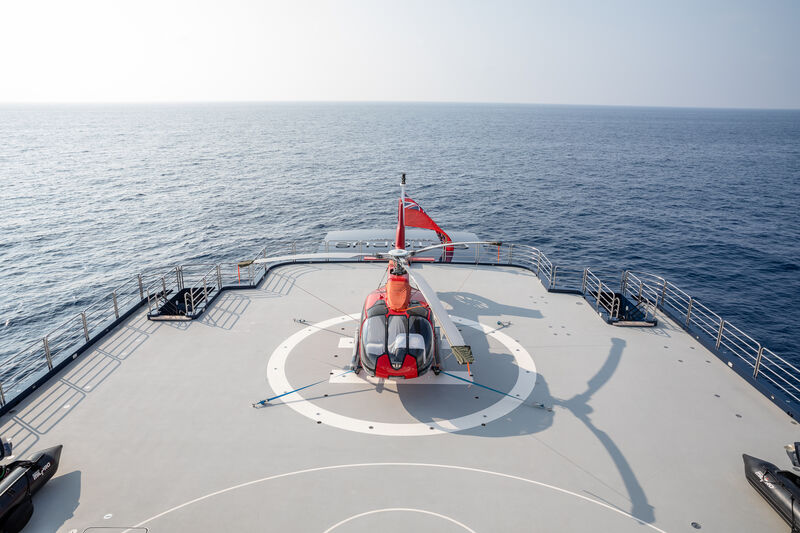 Onboard yacht Octopus interior pictures SuperYacht Times