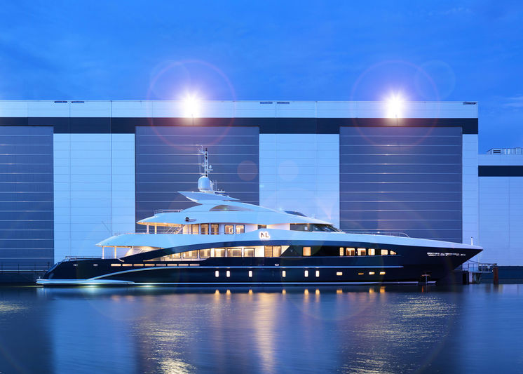 My Loyalty at Heesen shipyard in Oss
