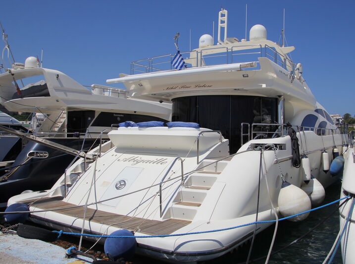 Abigaille yacht in Rhodes