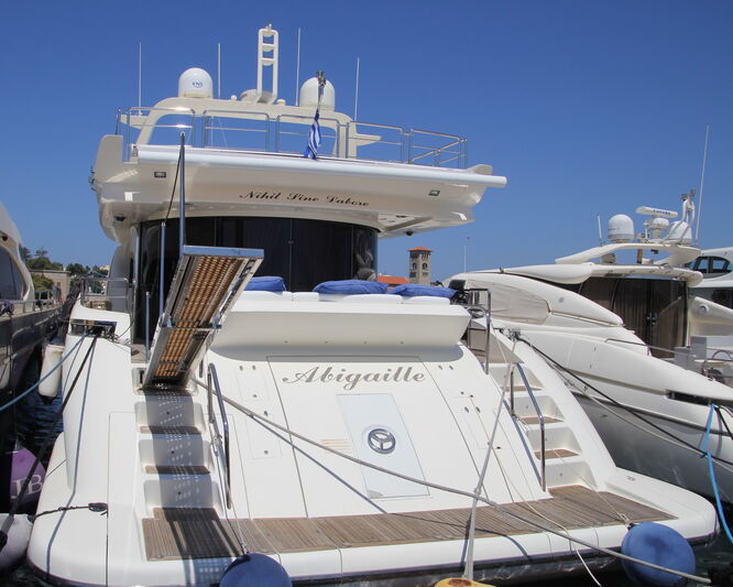 Abigaille yacht in Rhodes