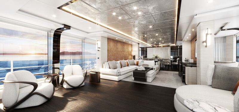Project Orion yacht interior renderings