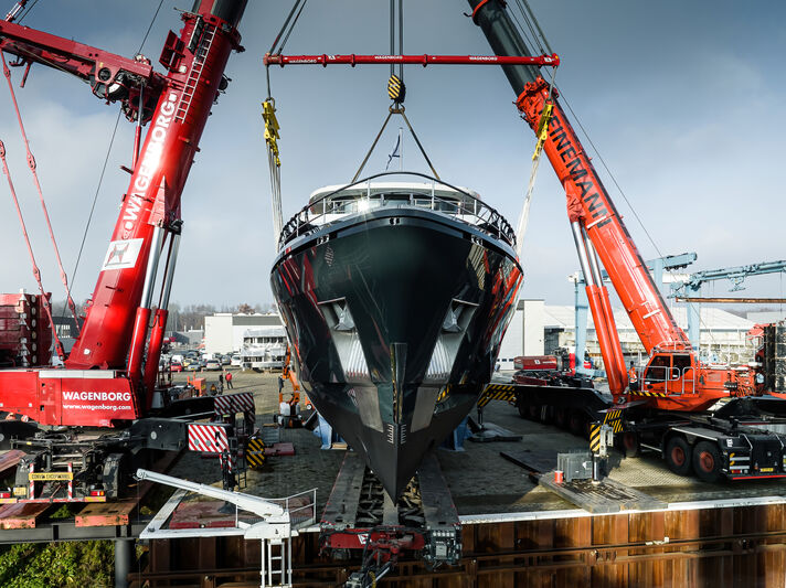 38m Moonen Martinique yacht Cocoon launched SYT