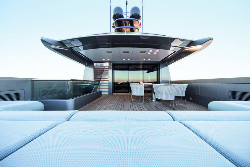Silver Fast upper aft deck