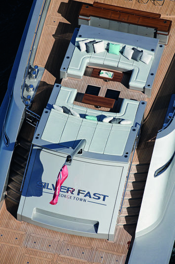Silver Fast main aft deck