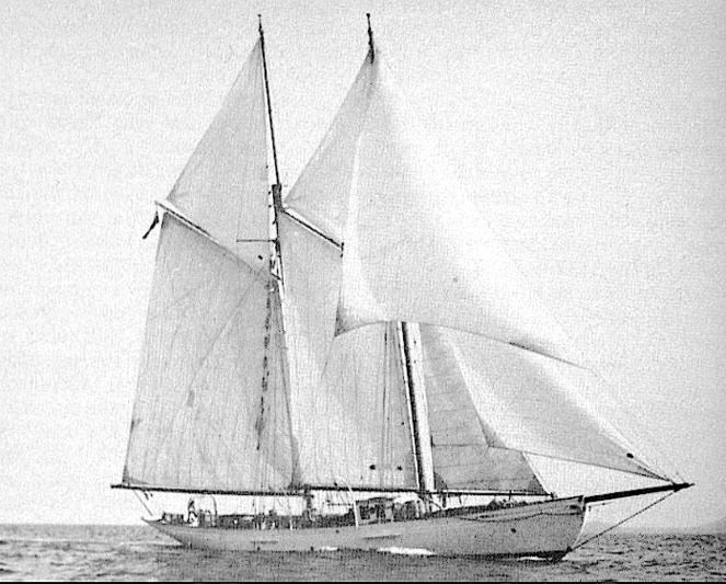 Dwyn Wen sailing