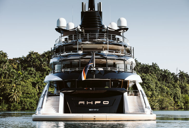 Superyacht Ahpo in Jamaica SuperYacht Times