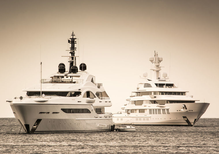 Vicky and Infinity at Villefranche sur Mer