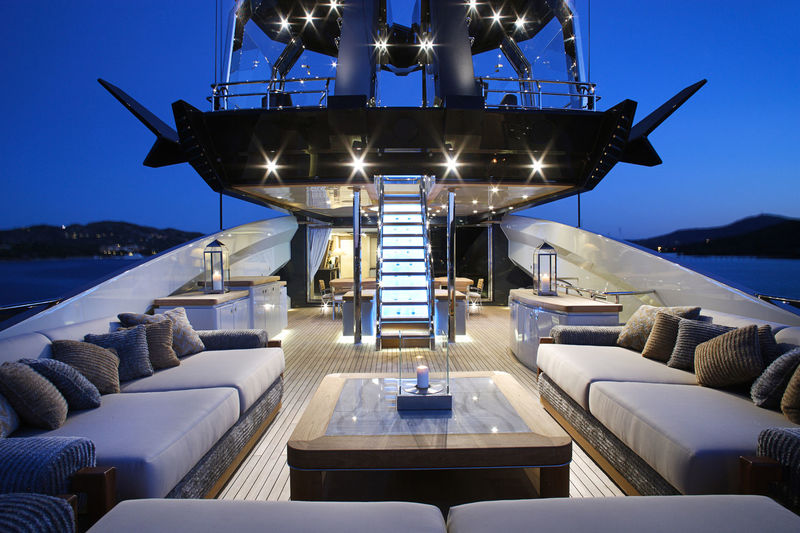 Lady M main aft deck