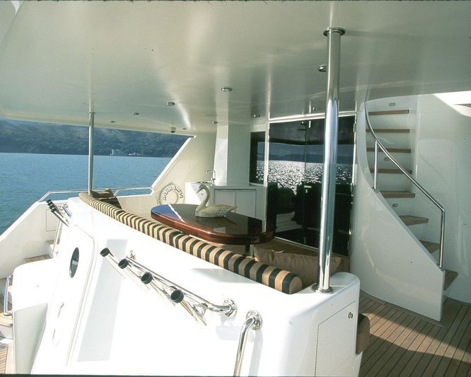 Barbarina aft deck