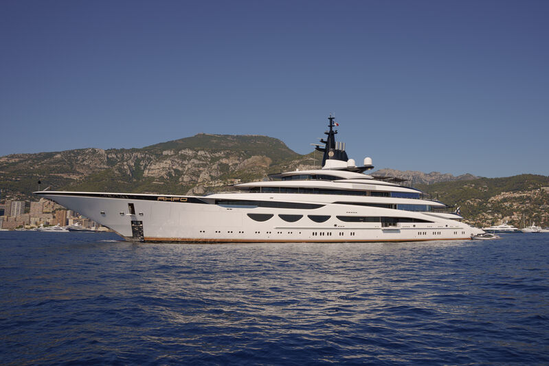 127m Oceanco Y721 superyacht launched in the Netherlands