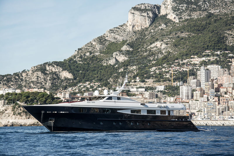 Sophia Blue anchored off Monaco