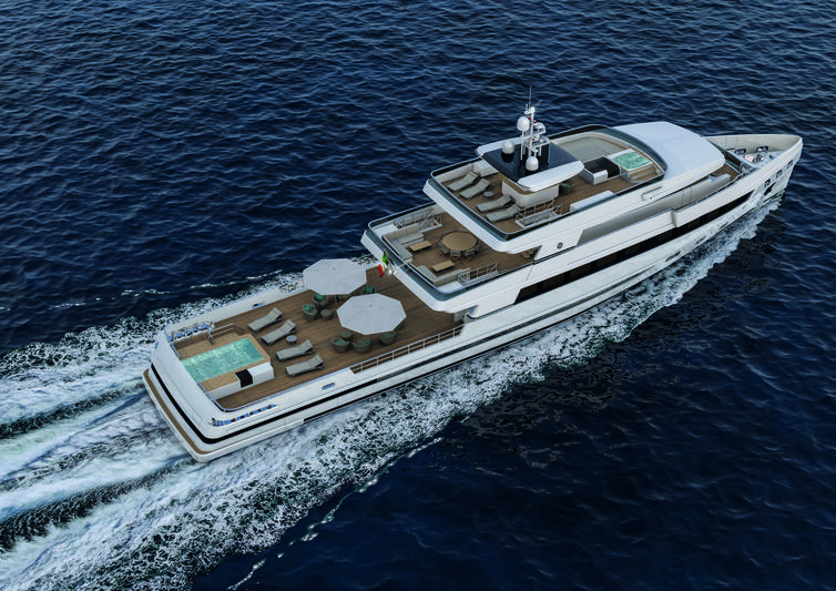 Rosetti 48m exterior design