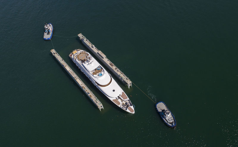 Victoria launched by AES Yachts in Turkey
