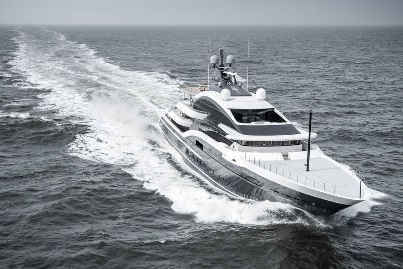 Oceanco SHARK seatrials