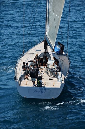 Aegir at Giraglia Rolex Cup