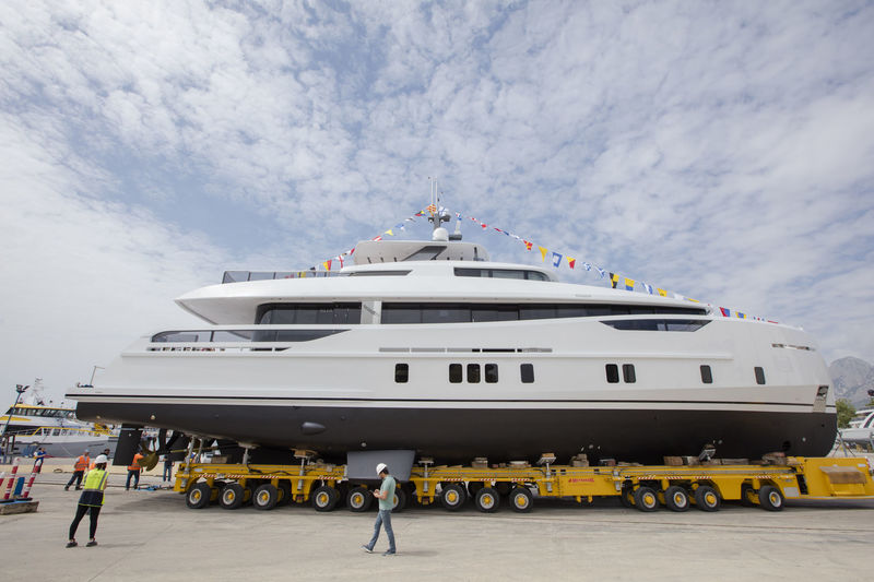 Alia Yachts launch Virgen Del Mar VI