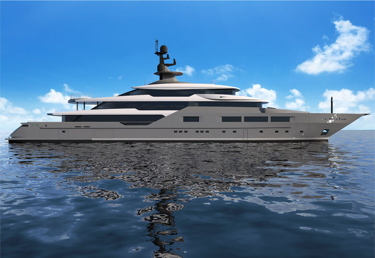 Solo by Tankoa Yachts exterior rendering