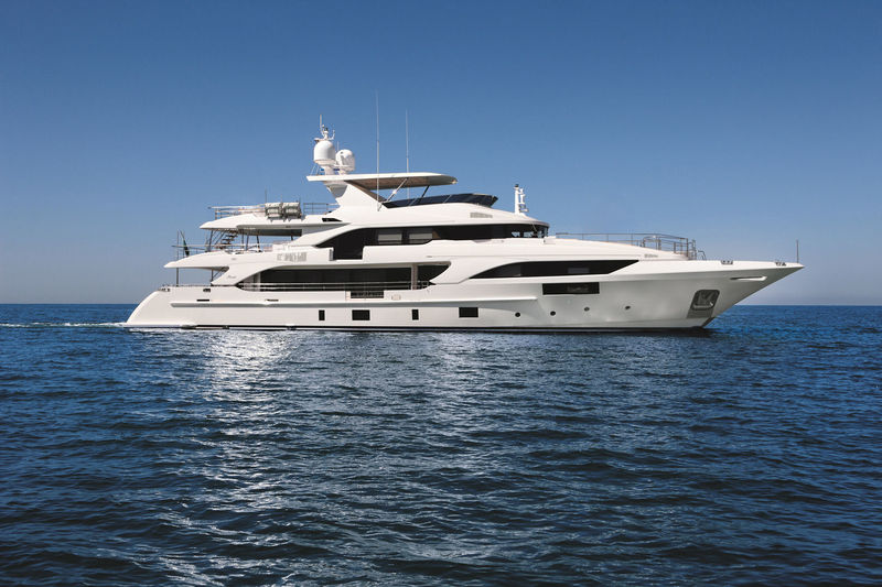 Benetti Classic Supreme 132 BS010 under sea trials