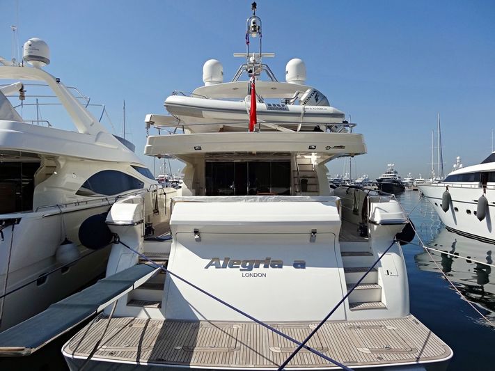 Alegria A in Flisvos Marina