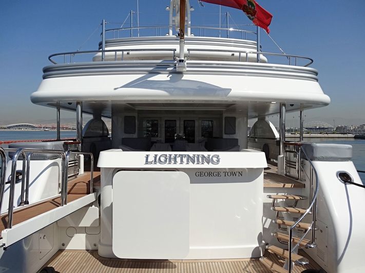 Lightning in Flisvos Marina