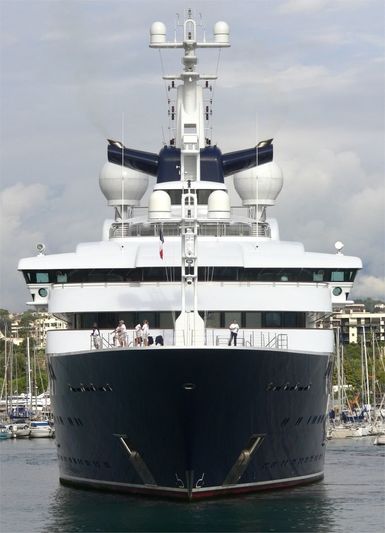Octopus arriving in Antibes