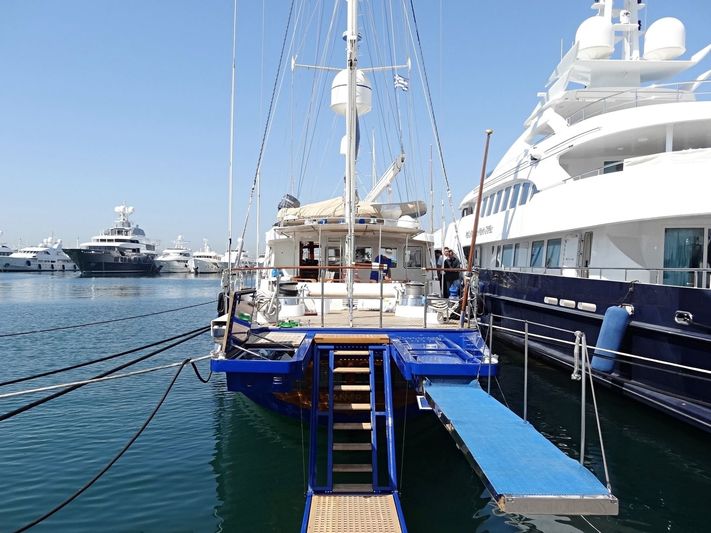 Tamer II in Flisvos Marina