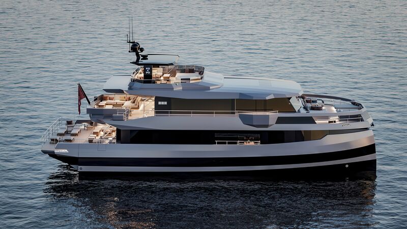 Albert Marquet、YACHTS、海外版超希少レゾネ、新品額付 Motor yacht Ocean Z - Heesen - Yacht Harbour