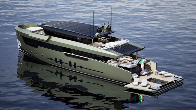 38m GX Superyachts hybrid explorer yacht GX38 Voyager unveiled