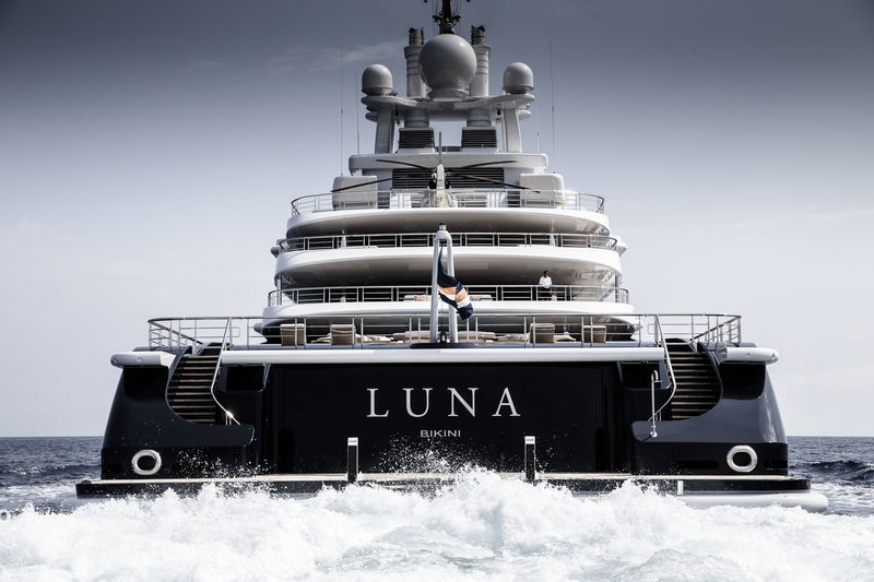 Onboard the 115m Lloyd Werft superyacht Luna SYT