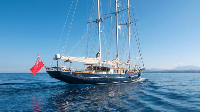 Malcolm Miller sailing
