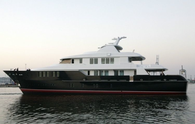 Amante just after her launch at Royal Denship