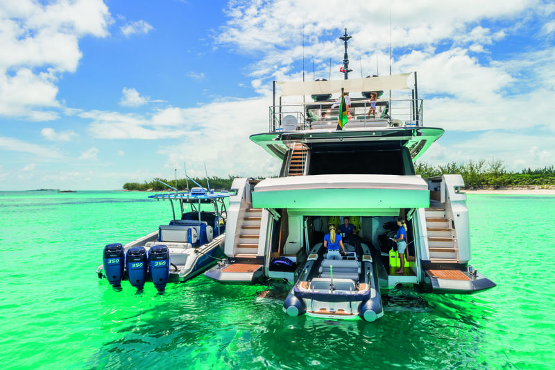 Vista Blue anchored