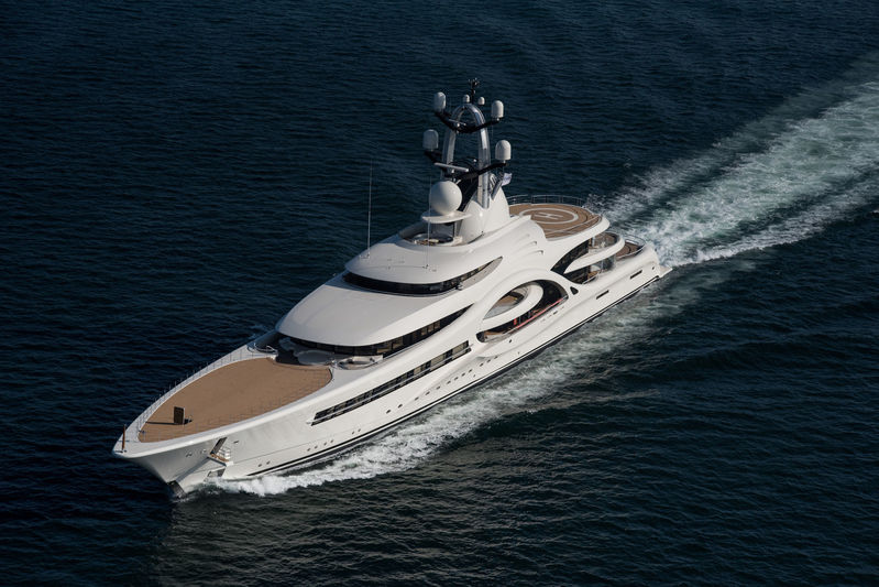 Anna on sea trials