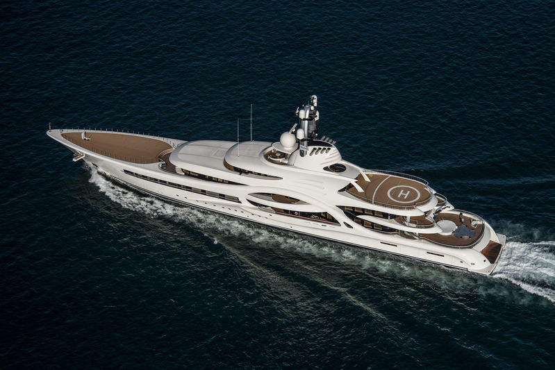 Anna on sea trials