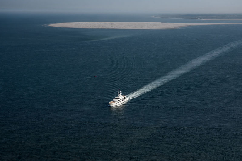 Anna on sea trials